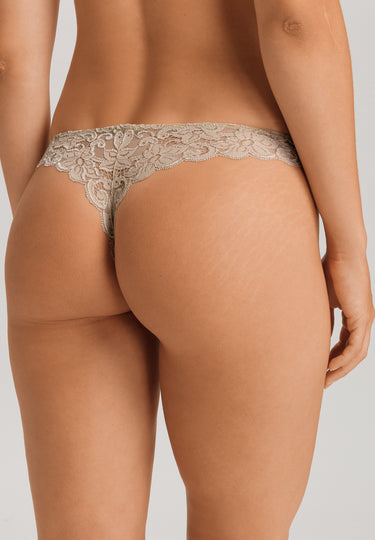 Luxury Moments Thong | Iced Cappuccino 71507-2846